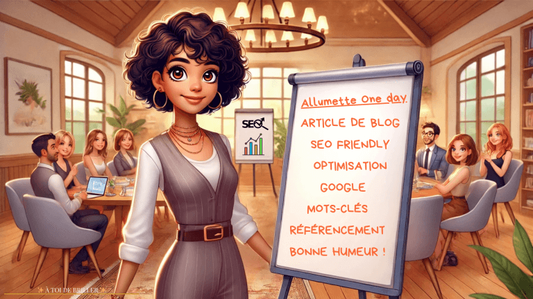 Formation allumette de Clélia, À Toi de Briller pour apprendre à écrire un article seo friendly en un jour-AGENCE DIGITALE 06 - À Toi de Briller - Rédaction Web SEO