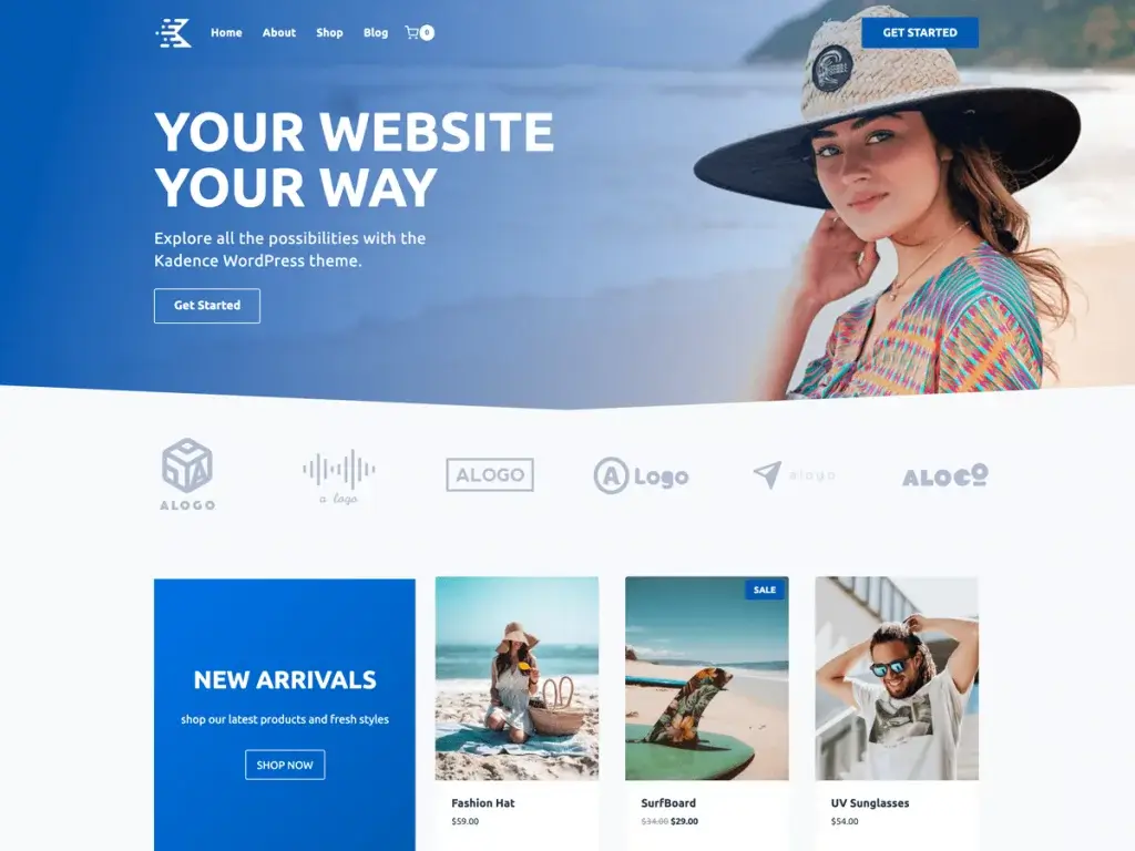Intégrer une image avec le theme Kadence de WordPress. À Toi de Briller 